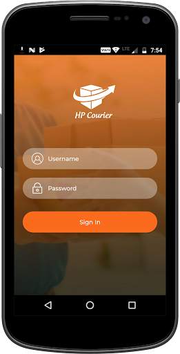 HP Courier Boy App 1 تصوير الشاشة