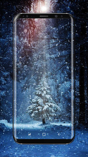 Winter Snow APUS Live Wallpaper screenshot 2