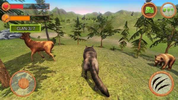 Wild Animals Clan Simulator 3D screenshot 4