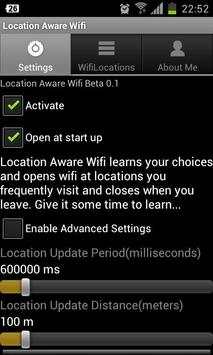 Location Aware WiFi Service screenshot 3
