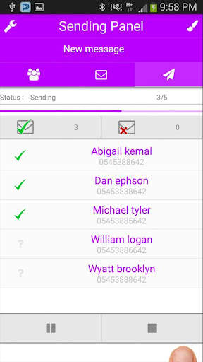 Multi SMS & Group SMS screenshot 7