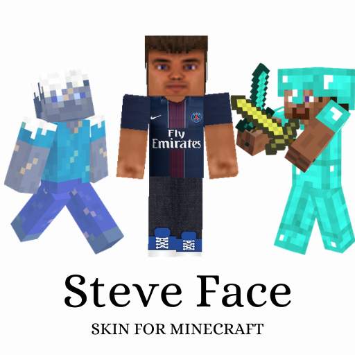 Skin Steve Face for Minecraft Pocket Edition MCPE 1.0