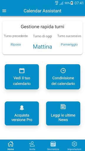 Calendario turni di lavoro screenshot 3