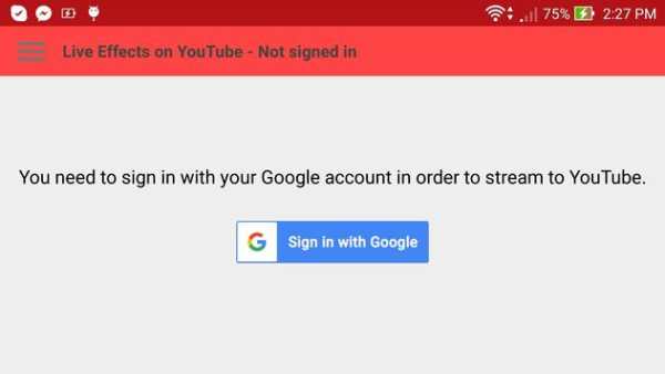 Live Effects on YouTube screenshot 1
