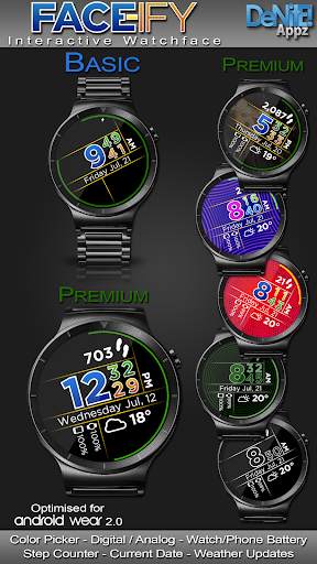 FACE-ify HD Watch Face Widget & Live Wallpaper screenshot 1
