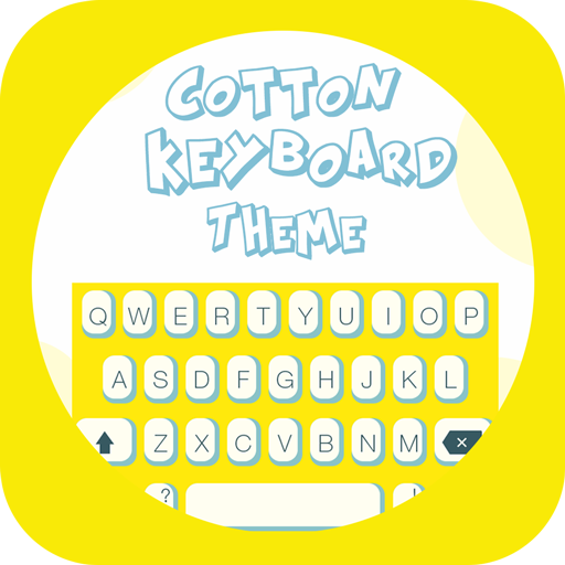 Cotton Keyboard Theme أيقونة