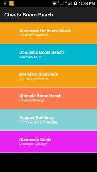 Cheats Boom Beach screenshot 2