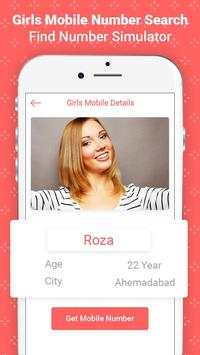 Girls Mobile Number Search Find Number Simulator screenshot 4
