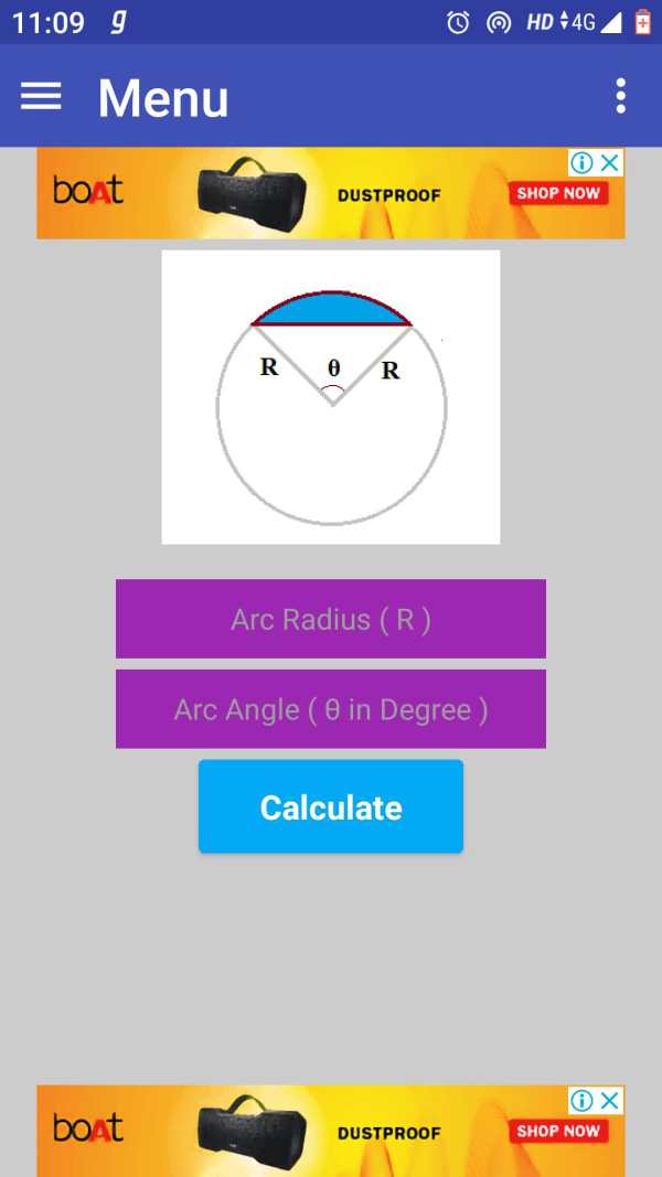 Arc Calculators screenshot 5