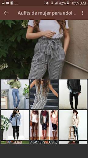 Oufits para Adolescentes screenshot 2