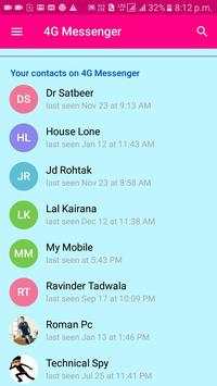 4G Messenger screenshot 8