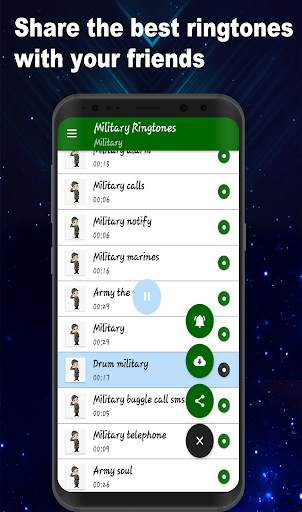 Military ringtones screenshot 4
