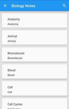 Biology Notes screenshot 3