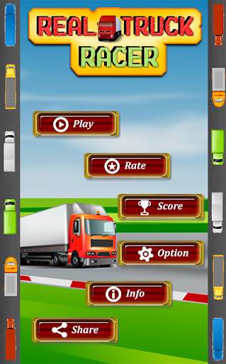 Real Truck Racer - Simulator screenshot 1