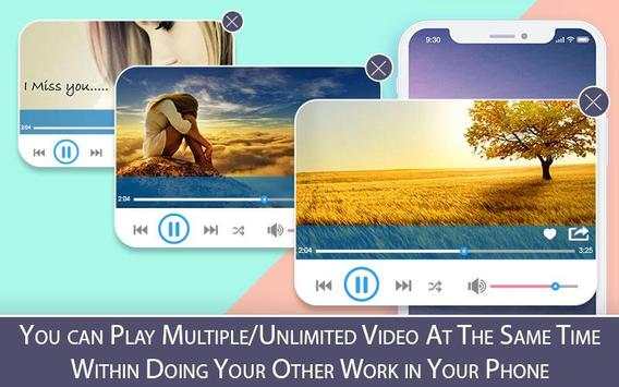 Multiple Video Popup Player screenshot 2