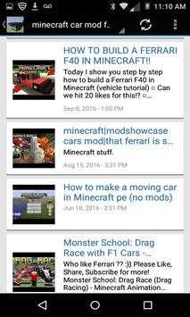 Car Mods For Minecraft screenshot 4