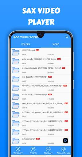 Sax Video Player : All format Supported HD Player screenshot 3