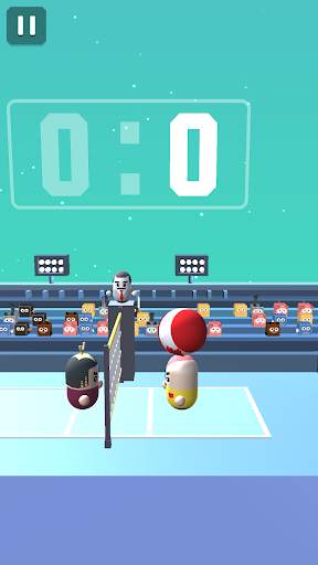 Volley Champion Hangout 3D Game screenshot 2