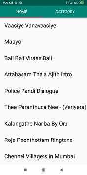 Tamil Ringtones App screenshot 3