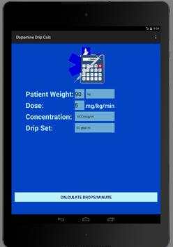 Paramedic Dopamine Calculator screenshot 3