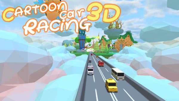 Cartoon Car Racing screenshot 1