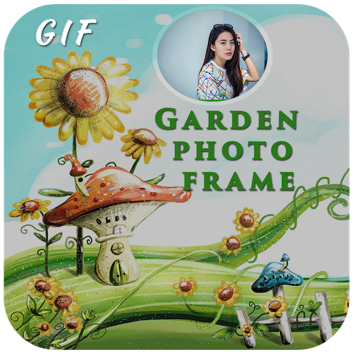 Garden Photo Frame Editor icon