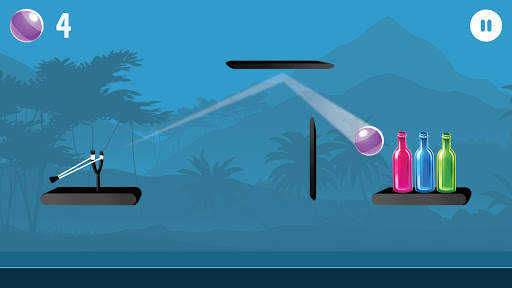 Knock Down Bottles : Slingshot screenshot 5