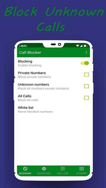 Call Blocker - Unknown Call Blocker | Blocklist screenshot 3