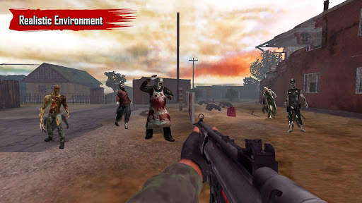 zombie penembakan: mati kota perang bertahan hidup screenshot 4