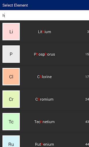 Easy Symbol Of Element скриншот 2