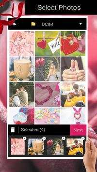 Valentine Slideshow Maker screenshot 2