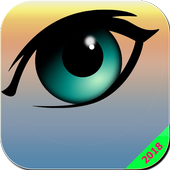 bleu light filter - night mode,Eye protection icon