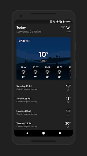 Lite Weather: Weather Forecast screenshot 5