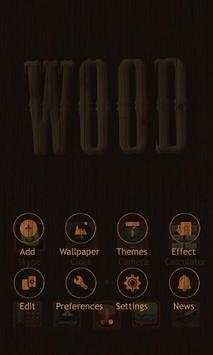 Wood Go Launcher Theme screenshot 4