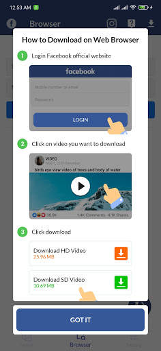 Video Downloader for Facebook screenshot 2