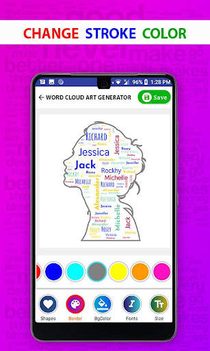 Word Cloud Art Generator screenshot 2