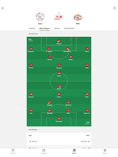 TorAlarm - Voetbal Scores screenshot 14