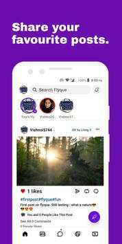 FlyQue - Indian Social Media | Made In India screenshot 2