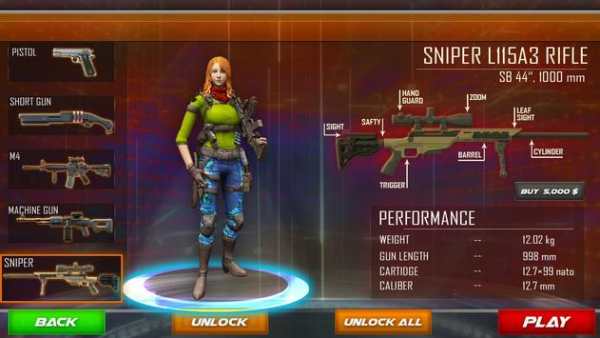 gun strike sniper shoot 3D counter attack screenshot 4