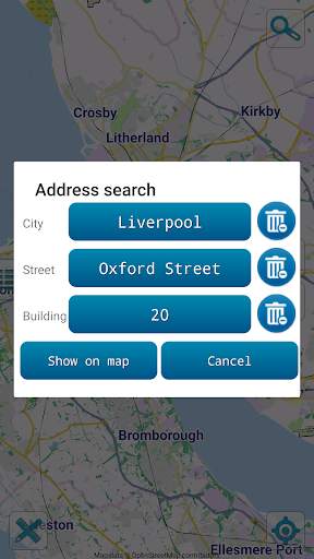 Map of Liverpool offline screenshot 3