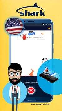 Shark VPN स्क्रीनशॉट 3