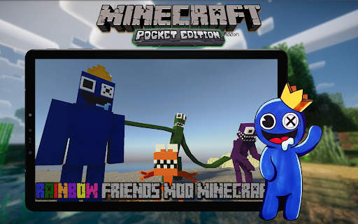 Rainbow Friends Minecraft Mod screenshot 5
