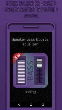 Music Volume EQ - Sound Bass Booster & Equalizer 2 screenshot 2