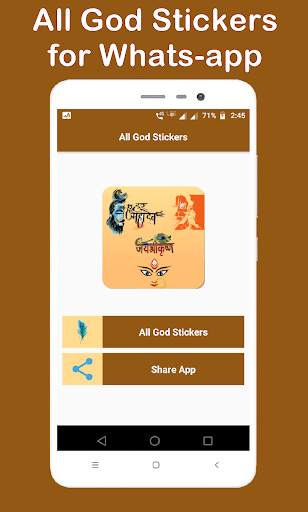 All God Stickers for whatsapp screenshot 1