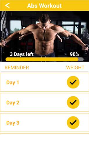 Treino Abdominal Abs Workout 30 days  screenshot 2