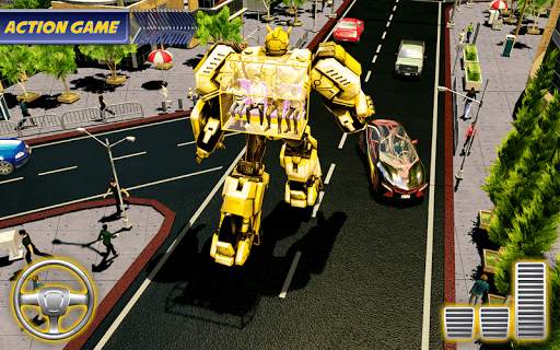 US Bus Robot Car Transform screenshot 4