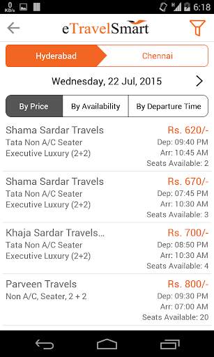 Bus ticket booking app across India in RTCs & Pvt screenshot 2