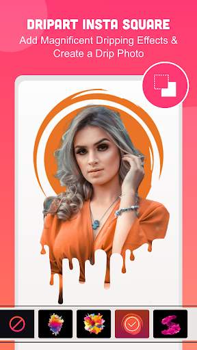 Drip Art photo editor - Neon Line Art 1 تصوير الشاشة