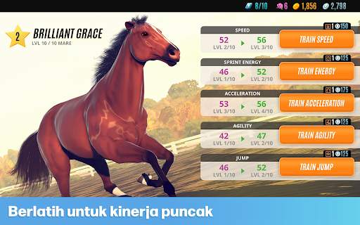 Balap Kuda Rival Stars screenshot 11