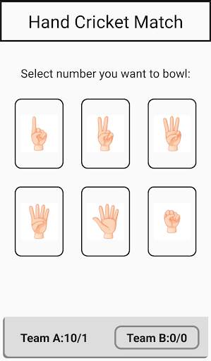 Multi Hand Cricket screenshot 7